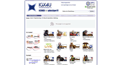 Desktop Screenshot of igx4u.com