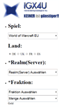 Mobile Screenshot of igx4u.com